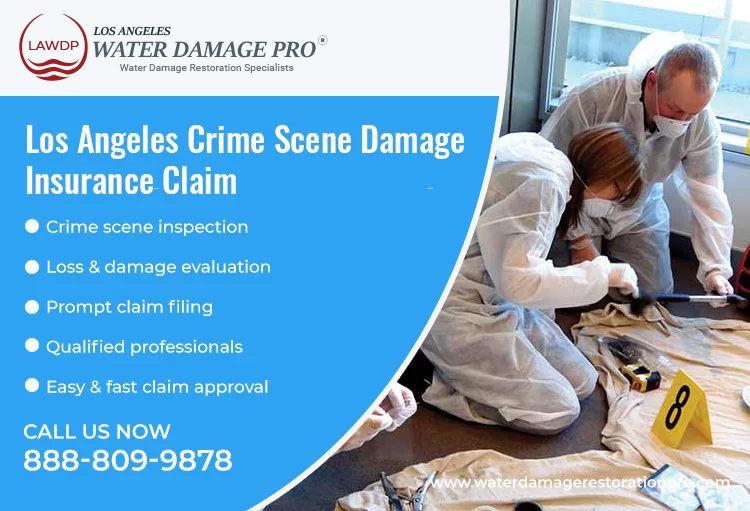 Los Angeles Crime Scene Damage Insurance Claim