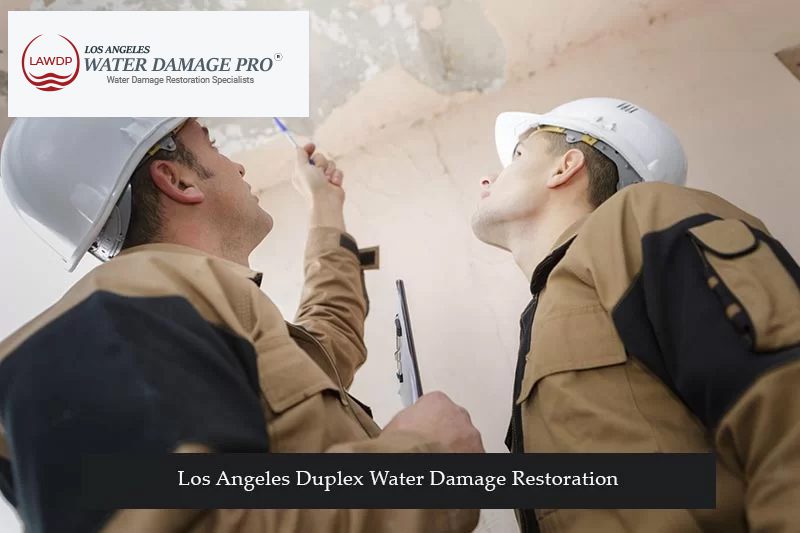 Los Angeles Duplex Water Damage Restoration