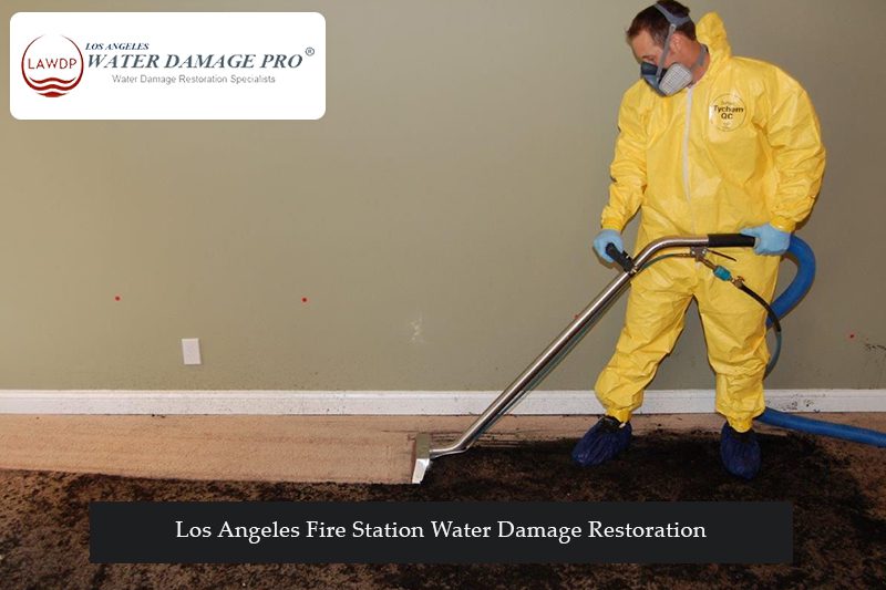 Los Angeles Fire Station Water Damage Restoration