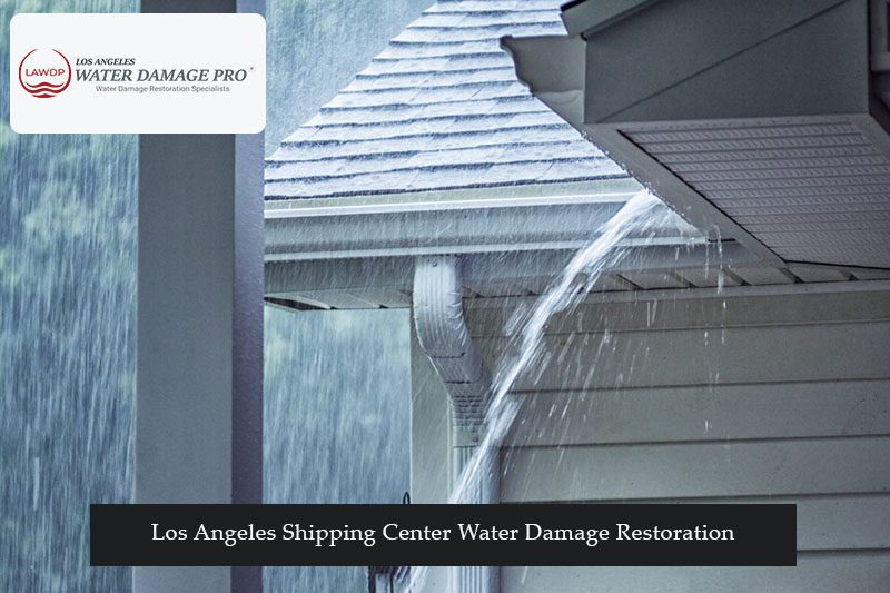 Los Angeles Shipping Center Water Damage Restoration