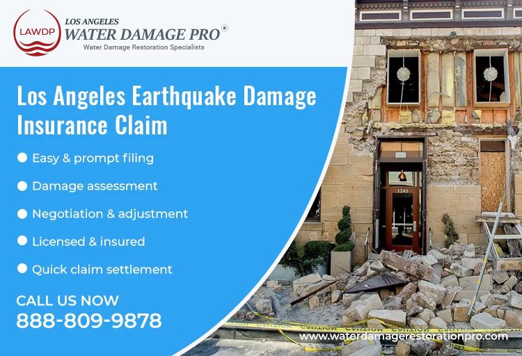 Los Angeles Earthquake Damage Insurance Claim