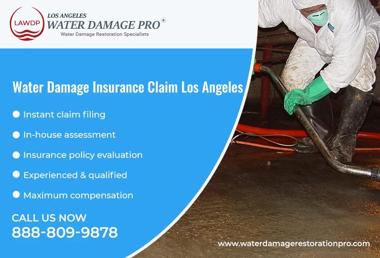 Water Damage Insurance Claim Los Angeles