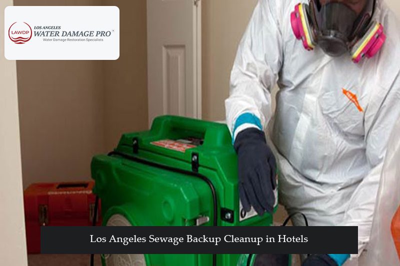 Los Angeles Sewage Backup Cleanup in Hotels