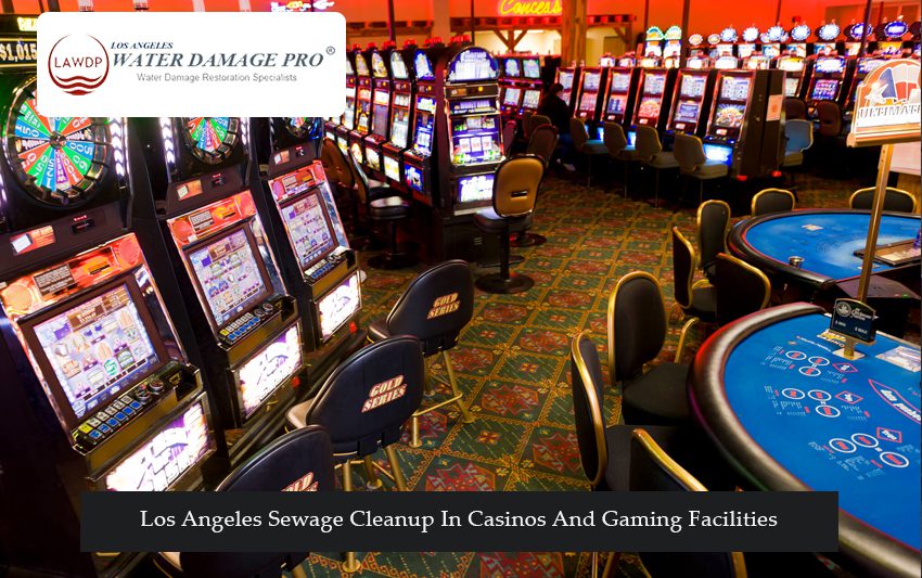 Los Angeles Sewage Cleanup In Casinos And Gaming Facilities