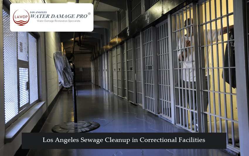 Los Angeles Sewage Cleanup in Correctional Facilities