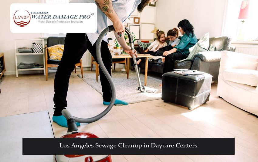 Los Angeles Sewage Cleanup in Daycare Centers