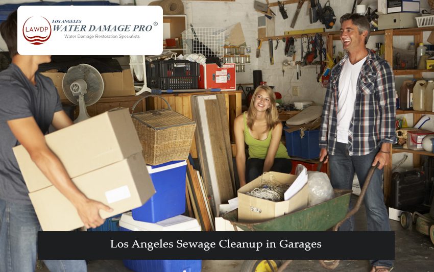 Los Angeles Sewage Cleanup in Garages