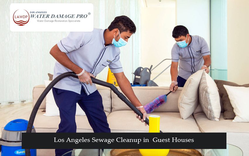 Los Angeles Sewage Cleanup in Guest Houses