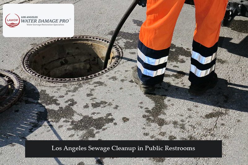 Los Angeles Sewage Cleanup in Public Restrooms