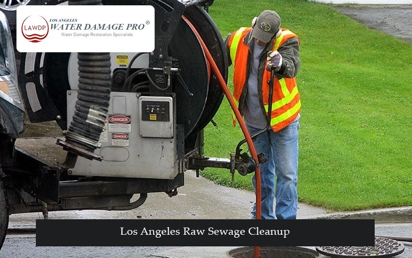 Los Angeles Raw Sewage Cleanup