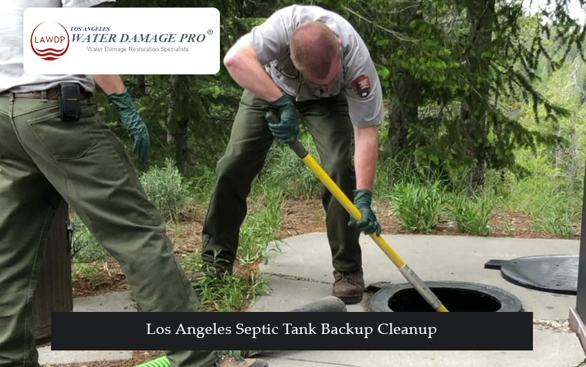 Los Angeles Septic Tank Backup Cleanup