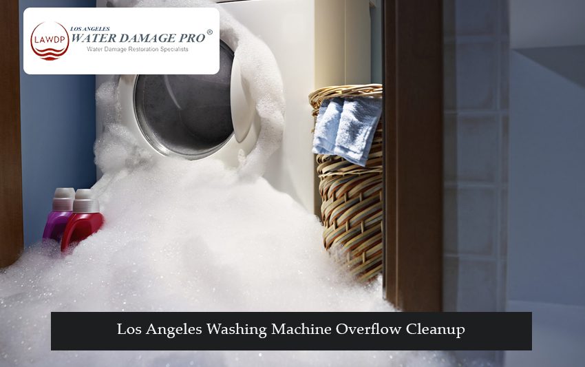 Los Angeles Washing Machine Overflow Cleanup
