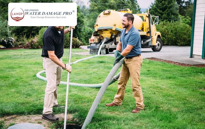 Septic Tank Backup Cleanup Insurance Claims