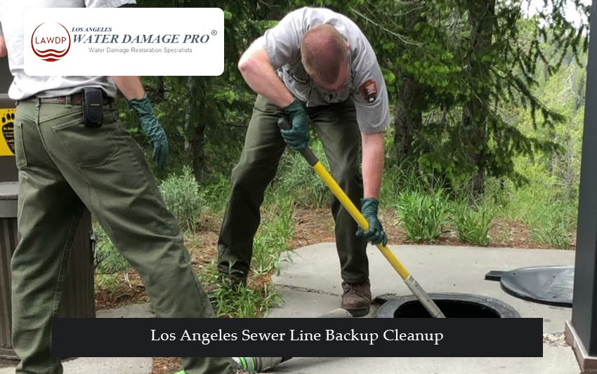 Los Angeles Sewer Line Backup Cleanup